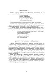 Komiškų situacijų įvairovė P. Kalderono komedijoje "Meile nežaidžiama" 8 puslapis