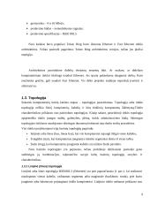 Kompiuterinių tinklų kūrimas ir pritaikymas vartotojui 8 puslapis