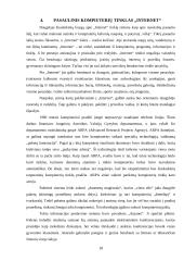 Kompiuterio sandara, operacinės sistemos, pasaulinis kompiuterių tinklas "Internet", elektroninis paštas 18 puslapis