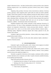 Kompiuterio sandara, operacinės sistemos, pasaulinis kompiuterių tinklas "Internet", elektroninis paštas 6 puslapis