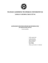 Konkurencinio pranašumo ir informacinių technologijų ryšys