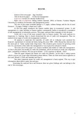 Kredito rizikos valdymas 3 puslapis