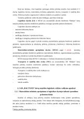 Logistinių įgūdžių lavinimo praktika AB "Baltijos" laivų statykloje 8 puslapis