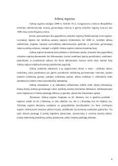 Mokomosios praktikos ataskaita: VĮ Registrų Centras 8 puslapis