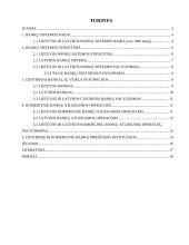 Lietuvos ir Latvijos bankų palyginamieji aspektai