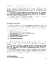 Lietuvos ir Latvijos turistinės infrastruktūros ir išteklių palyginimas 9 puslapis