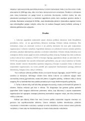 Lietuvos Respublikos (LR) saugumas ir užsienio politika 20 puslapis