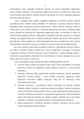 Lietuvos Respublikos (LR) saugumas ir užsienio politika 4 puslapis
