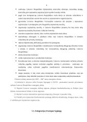 Lietuvos Respublikos (LR) saugumas ir užsienio politika 5 puslapis