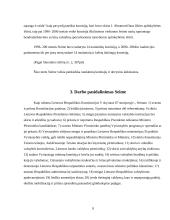 Lietuvos Respublikos (LR) Seimas ir jo funkcijos 9 puslapis