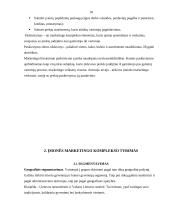 Marketingo aplinkos tyrimas: UAB "Baltpark" 18 puslapis