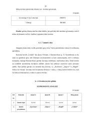 Marketingo planas: kavinė "Coliukė" 20 puslapis