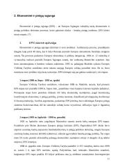 Mastrichto konvergencijos kriterijai ir Europos pinigų sąjunga (EMU) 11 puslapis