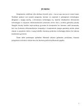 Bevielio ryšio technologija Bluetooth 3 puslapis