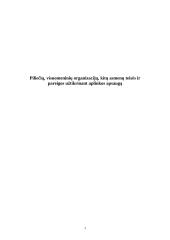Lietuvos Respublikos piliečių, visuomeninių organizacijų, kitų asmenų teisės ir pareigos užtikrinant aplinkos apsaugą