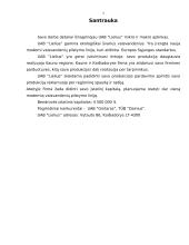 Mikro ir makro aplinkos analizė: UAB "Lielius" 2 puslapis