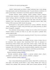 Mobiliojo ryšio operatorių konkurencinis palyginimas: "Bitė gsm", "Omnitel" ir "Tele2" 10 puslapis
