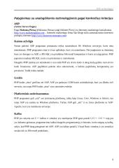 Informacijos pateikimas Internete technologijos 9 puslapis