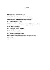 Kompiuterių tinklai, LAN, WAN