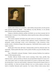 Renesanso menininkai: Leonardas da Vinčis, Mikelandželas, Rafaelis 12 puslapis