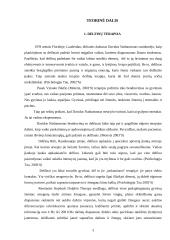 Netradicinių terapijų panaudojimo galimybės individualiame socialiniame darbe 3 puslapis