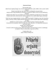 Transplantacija ir organų donorystė 8 puslapis