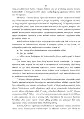 Organizacijos kultūra: AB "Achema" kultūra ir pokyčiai 16 puslapis