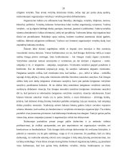 Organizacijos kultūra: AB "Achema" kultūra ir pokyčiai 19 puslapis