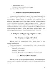 Organizacijos strategija. Jos kūrimo modeliai 15 puslapis