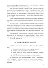 Organizacijos strategija. Jos kūrimo modeliai 9 puslapis