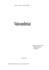 Vaisvandeniai