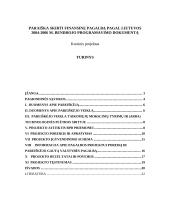 Paraiška skirti finansinę pagalbą pagal Lietuvos 2004-2006 metų bendrojo programavimo dokumentą