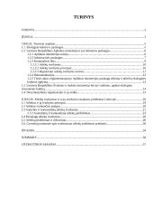 Paslaugos visuomenei, ugdant jos ekologinę kultūrą 2 puslapis