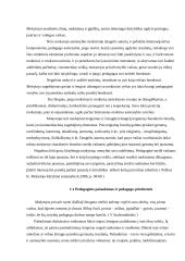 Pedagogo asmens savybių svarba moksleivių ugdymui 5 puslapis