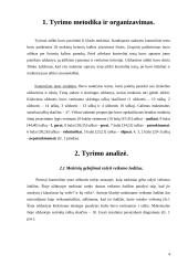 Tyrimo ataskaita: "II klasės mokinių žinių apie veiksmą, būdą ir daiktą reiškiančių žodžių įsisavinimo lygis" 4 puslapis