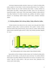 Tyrimo ataskaita: "II klasės mokinių žinių apie veiksmą, būdą ir daiktą reiškiančių žodžių įsisavinimo lygis" 6 puslapis