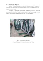 Plastikinių langų gabenimo technologinio proceso sudarymas 15 puslapis