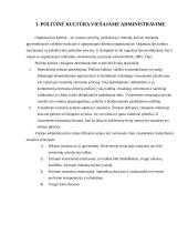 Politinė kultūra ir viešasis administravimas 12 puslapis
