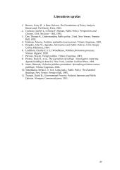 Politinės darbotvarkės formavimas 20 puslapis