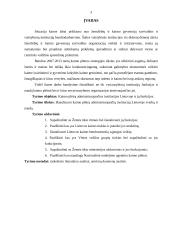 Kaimo plėtrą administruojančios institucijos Lietuvoje ir jų funkcijos 3 puslapis