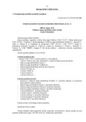 Civilinės teisės praktikos ataskaita: Vilniaus rajono apylinkės teismas 12 puslapis