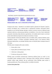 Praktikos ataskaita: Mažeikių rajono savivaldybė 11 puslapis