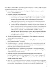 Pridėtinės vertės mokesčio (PVM) analizė Lietuvoje ir Europos Sąjungos (ES) šalyse 7 puslapis