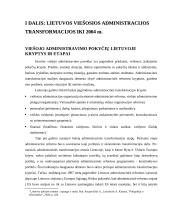 Lietuvos viešojo administravimo problemos ir reformos 5 puslapis