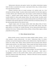 Reklamos paslaugų įvertinimas ir perspektyvos 16 puslapis