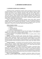 Rėmimo komplekso vieta įmonės veikloje: "Tele2" 3 puslapis