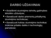 Siuvinėjimo technikų įvairovė tekstilės užduotyse 5 puslapis