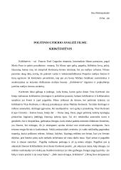 Filmo analizė: "Krikštatėvis"