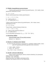 Sraigto savikainos skaičiavimas 13 puslapis