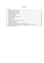 Strateginio planavimo samprata, tikslai, metodika bei procesas 2 puslapis